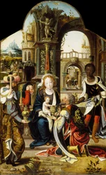 A Adoração dos Magos, 1530